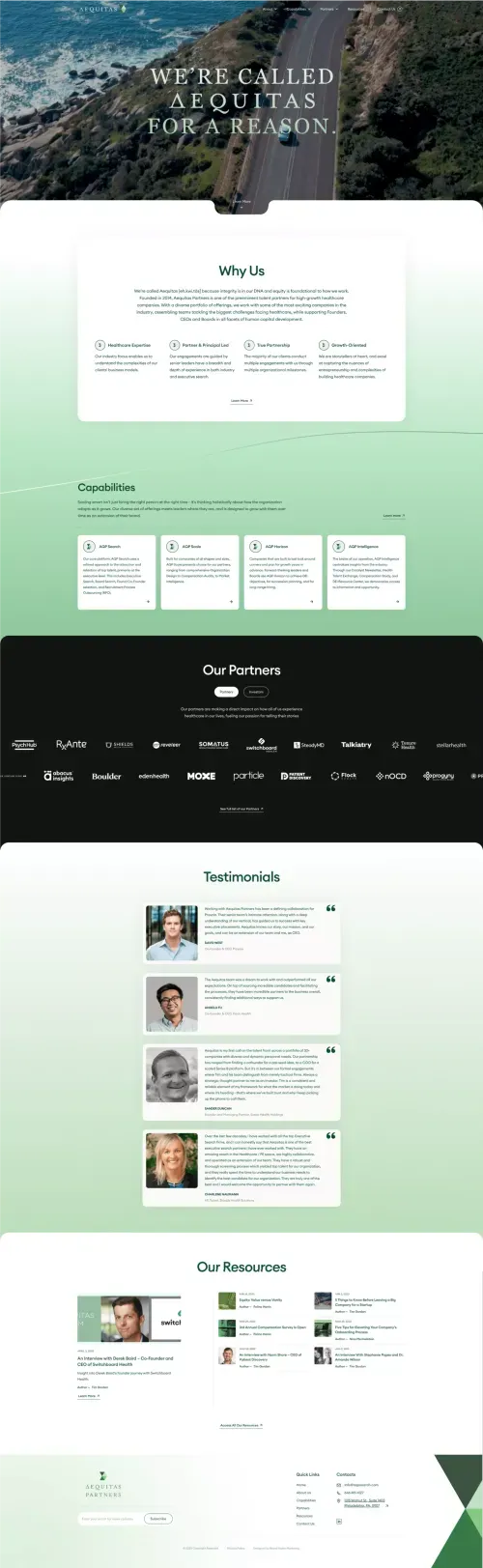New Agency Site